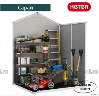 Сарай (хозблок) Keter Манор (MANOR) 6 x 5 DD