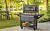 Стол-бар (Patio Cooler & Beverage Cart) серый